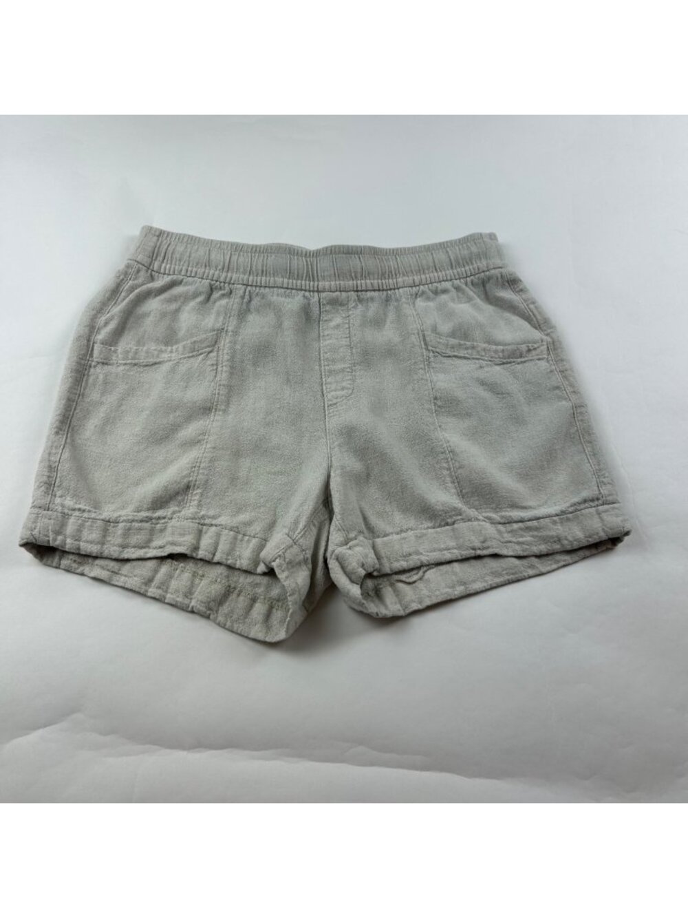 Old Navy Flax Linen Blend HIgh Rise Pull On Shorts XS